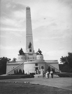 Lincoln Grabstätte (USA-Reise 1933)