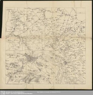 [Skizze zu Lützen. Bautzen, Dresden und Leipzig. II.]