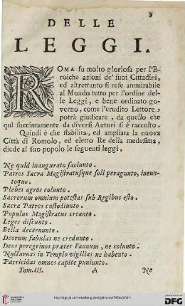 Delle leggi