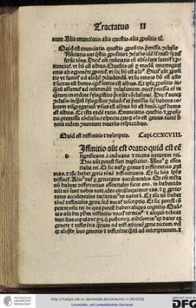 Quid est diffinitio et descriptio, capitulum CCXCVIII.