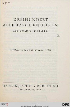 Dreihundert alte Taschenuhren aus Gold und Silber
