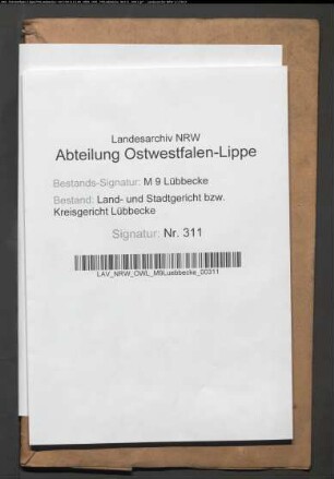 Erblasser: Burmann gt. Pieper, Cord Heinrich: