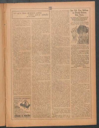 Lo que era Buenos Aires cien años atrás