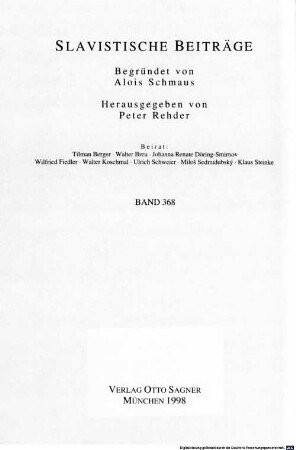 Andrej Belyjs Rezeption der Philosophie Kants, Nietzsches und der Neukantianer