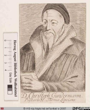 Bildnis Christoph Gundermann
