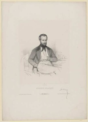 Bildnis des Auguste Blanqui