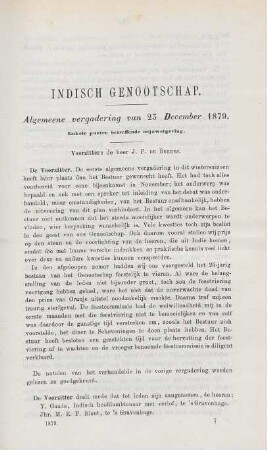 Algemeene vergadering van 23 December 1879