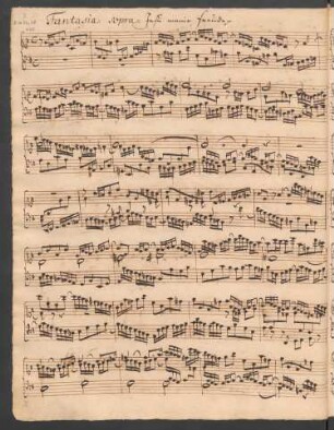 Jesu meine Freude; org; e-Moll; BWV 713