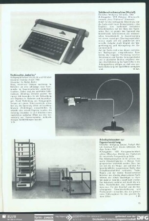 Schülerschreibmaschine : Produkte auf der X. Kunstausstellung der DDR