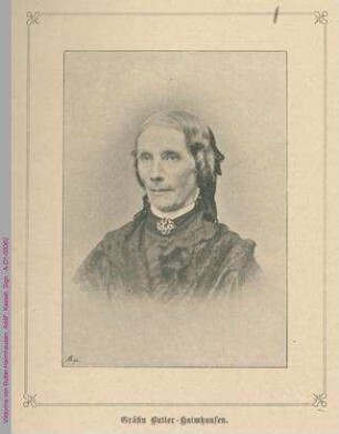 Porträt von Viktorine von Butler-Haimhausen