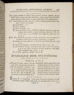 Evangelium Dom. Sexagesimae, Luc. IIX, 4 - 15, Extans