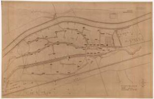 Siedlung Hinrichssegen, Bruckmühl: Übersichtsplan 1:2000 (entspricht Inv.Nr. 25193)
