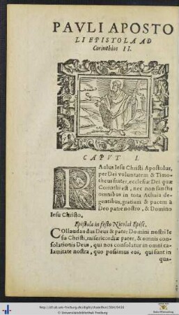PAULI APOSTOLI EPISTOLA AD Corinthios II