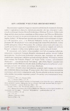Część I