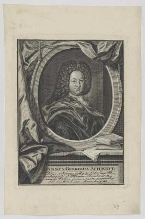Bildnis des Hannes Georgius Schmidt