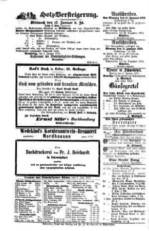 Schweinfurter Anzeiger. 1875 = Jg. 8, 1 - 6
