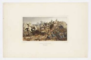 A nous, deuxième léger!..., Blatt 1 der Folge "Retraite de Constantine"