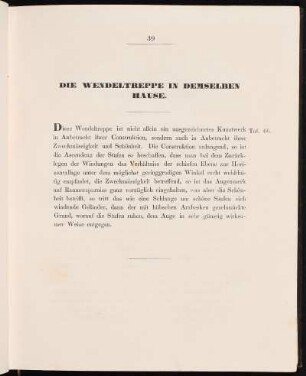 Die Wendeltreppe In Demselben Hause. [Taf. 66]