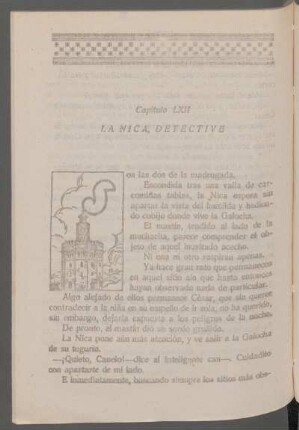 Capítulo LXII - La Nica, detective