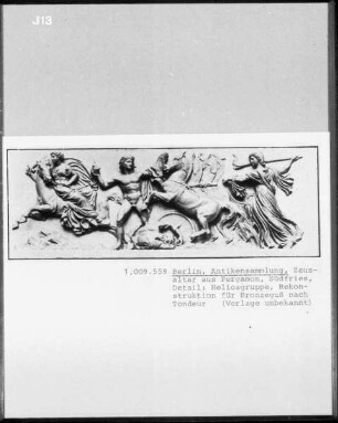 Zeusaltar aus Pergamon, Südfries: Heliosgruppe