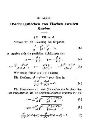 § 11. Ellipsoid