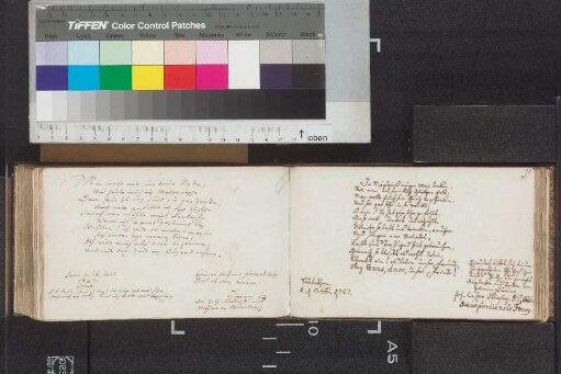 Einträge Bl. 43 - 60