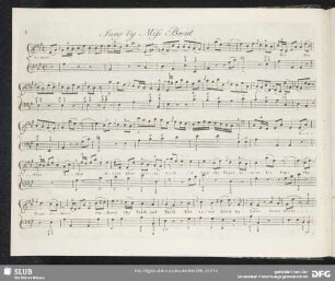 Song: Adieu thou lovely Youth