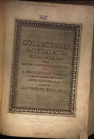 Collectanea Antiquitatum Romanarum