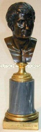 Miniaturbüste des Caesar Caligula IV.