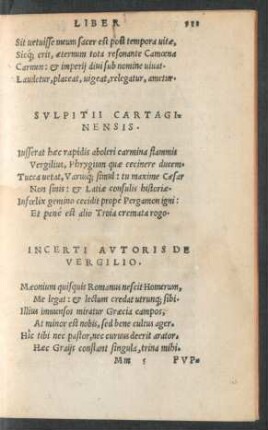 Sulpitii Cartaginensis.