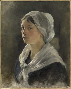 Mädchen in Worpsweder Tracht