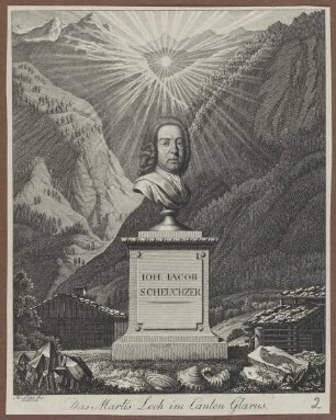 Bildnis des Iohann Iacob Scheuchzer