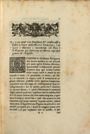 Discorso della consecrazione del Panteo