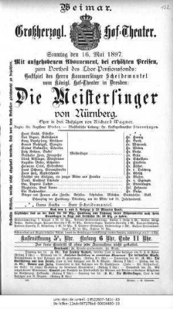 Die Meistersinger von Nürnberg