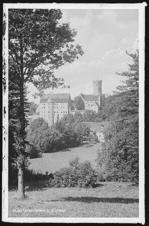 Gnandstein. Burg