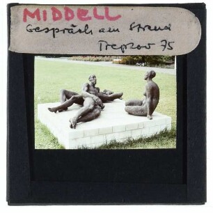 Middell, Gespräch am Strand