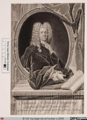 Bildnis Johann Albrecht Breuning