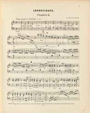 La belle Griselidis : Op. 94 ; F-Dur ; (Improvisata)