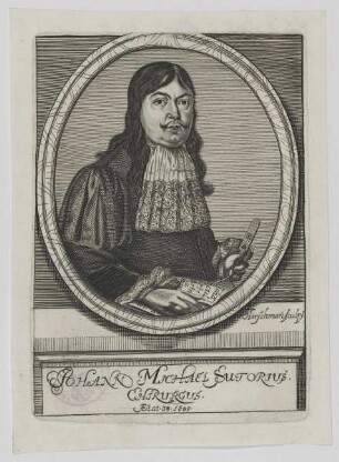 Bildnis des Johann Michael Sutorius