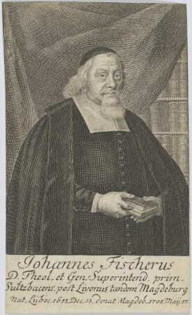 Bildnis des Johannes Fischerus