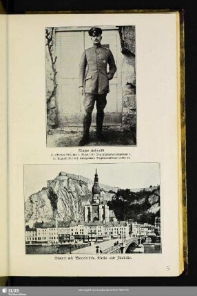 Dinant mit Maasbrücke, Kirche und Zitadelle