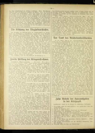 Zweite Prüfung der Kriegsteilnehmer