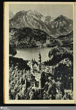 Die Schlösser Neuschwanstein und Hohenschwangau mit dem Alpsee