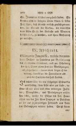 IX. Abschnitt.
