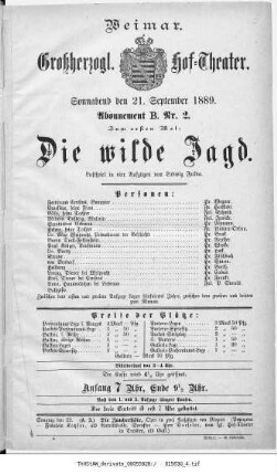 Die wilde Jagd