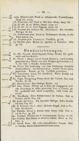 Handzeichnungen