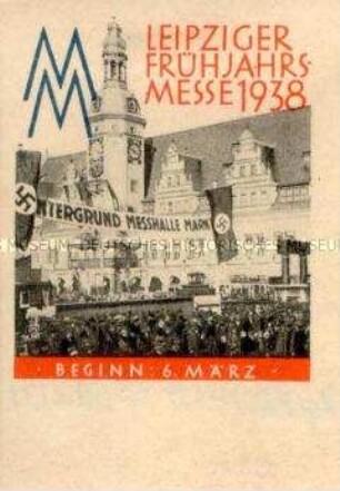 Vignette zur Leipziger Frühjahrsmesse 1938