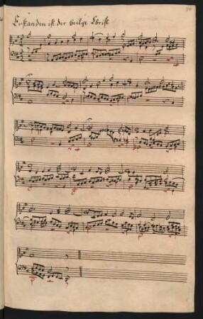 Erstanden ist der heil'ge Christ; org; D-Dur; BWV 628