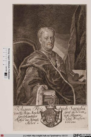 Bildnis Jan Fryderyk Reichsgraf Sapieha (-Kodenski)