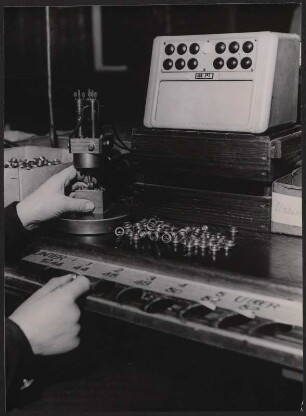 Sortieren von Kugellagern